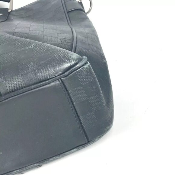 LOUIS VUITTON N41269 Damier Infini Tadao PM 2WAY Shoulder Bag Crossbody Tote Bag - Picture 9 of 14